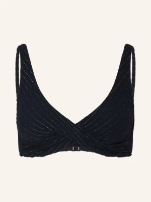Obrázek produktu Watercult Bustierové Bikiny Afterlight S Třpytivou Přízí černá / stříbrná