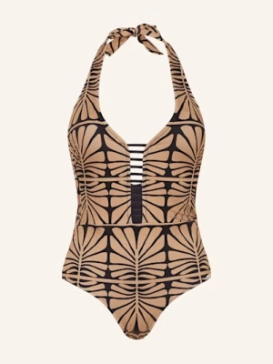 Obrázek produktu Watercult Plavky Neckholder Artisan Vibe světle hnědá / černá