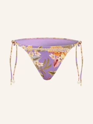 Obrázek produktu Watercult Trojúhelníkové Bikinové Kalhotky Dreamscape Tropics fialová / zelená / růžová