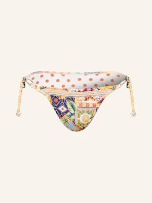 Obrázek produktu Watercult Trojúhelníkové Bikinové Kalhotky Treasured Trove tmavě žlutá / tmavě červená / zelená
