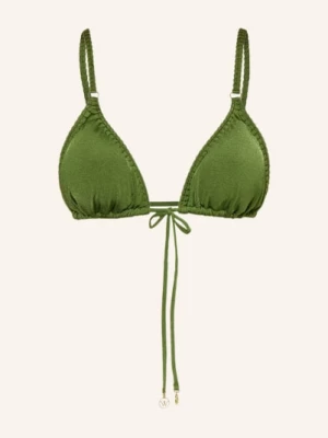 Obrázek produktu Watercult Trojúhelníkové Bikiny Crafted Essentials olivová