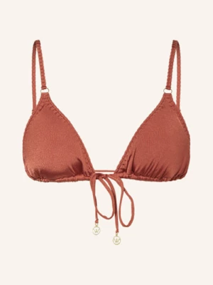 Obrázek produktu Watercult Trojúhelníkové Bikiny Crafted Essentials tmavě červená