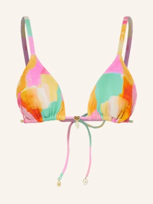 Obrázek produktu Watercult Trojúhelníkový Top K Bikinám Empowered Play růžová / žlutá / tyrkysová