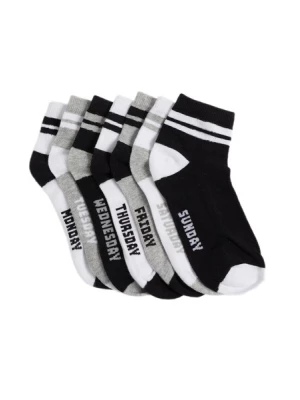 Obrázek produktu WE Fashion Ponožky  šedá / černá / bílá