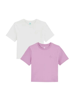Obrázek produktu WE Fashion Tričko  fialová / bílá