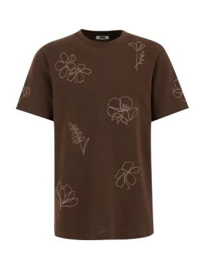Obrázek produktu WE Fashion Tričko  mokka / tmavě hnědá