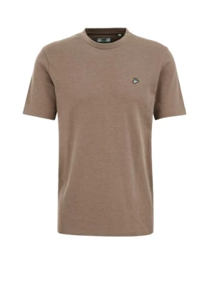 Obrázek produktu WE Fashion Tričko  světle béžová / brokátová / černá