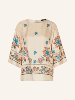 Obrázek produktu Weekend Max Mara Hedvábná Blůza Wkdsamba S 3/4 Rukávy béžová / zelená / tyrkysová