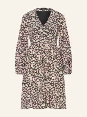 Obrázek produktu Weekend Max Mara Hedvábné Šaty Quiz černá / růžová / olivová