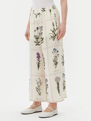 Obrázek produktu Weekend Max Mara Kalhoty culottes Lory 2515131012 Écru Relaxed Fit