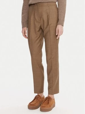 Obrázek produktu Weekend Max Mara Kalhoty z materiálu Caldaia 2525136152 Hnědá Regular Fit