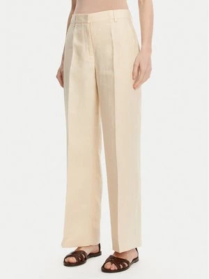 Obrázek produktu Weekend Max Mara Kalhoty z materiálu Malizia 2515131052 Écru Regular Fit