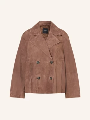 Obrázek produktu Weekend Max Mara Kožená Bunda Sospiro hnědá