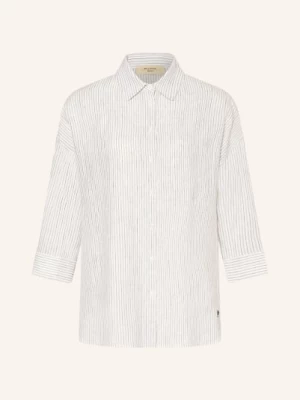 Obrázek produktu Weekend Max Mara Lněná Košile Panetto S 3/4 Rukávy bílá / tmavě modrá