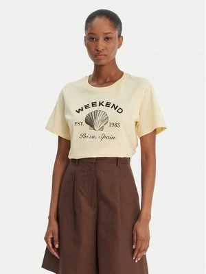 Obrázek produktu Weekend Max Mara T-Shirt Bora 2615971042 Žlutá Regular Fit