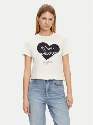 Obrázek produktu Weekend Max Mara T-Shirt Vello 2515971051 Écru Regular Fit Krémová