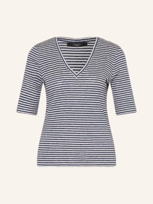 Obrázek produktu Weekend Max Mara Tričko Opzione Z Lnu tmavě modrá / bílá