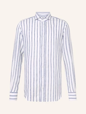 Obrázek produktu Windsor. Lněná Košile Lano Slim Fit bílá / tmavě modrá