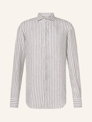 Obrázek produktu Windsor. Lněná Košile Lano Slim Fit světle zelená / krémová