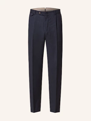 Obrázek produktu Windsor. Oblekové Kalhoty Silvi Extra Slim Fit Se Lnem tmavě modrá