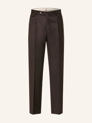 Obrázek produktu Windsor. Oblekové Kalhoty Silvi Shaped Fit 202 dark brown 202