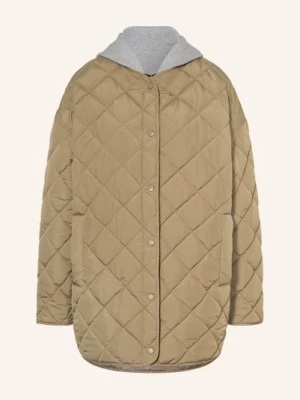 Obrázek produktu Withblack Prošívaná Bunda Milana S Odnímatelnou Klopou khaki
