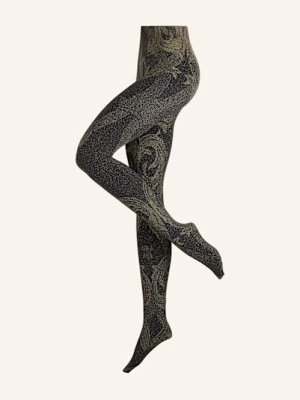 Obrázek produktu Wolford Punčocháče Metallic Jacquard 7125 black/gold