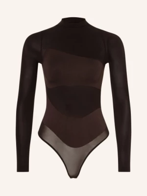 Obrázek produktu Wolford Stringové Body Shade tmavě hnědá