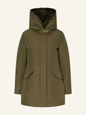 Obrázek produktu Woolrich Péřová Bunda Beaker S Umělou Kožešinou khaki