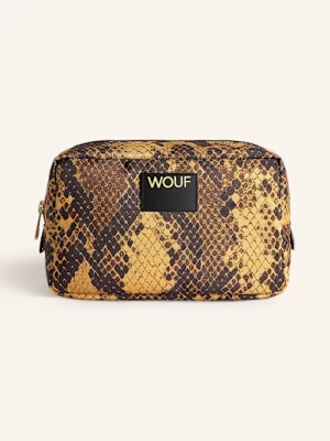 Obrázek produktu Wouf Kosmetická Taštička Blush Leopard tmavě hnědá / hnědá / koňaková