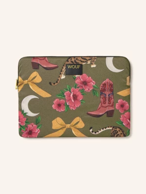 Obrázek produktu Wouf Pouzdro Na Notebook Gina olivová / růžová / žlutá