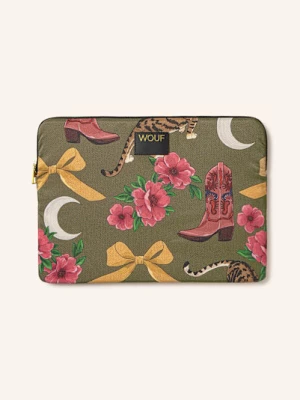 Obrázek produktu Wouf Pouzdro Na Notebook Roar olivová / růžová / žlutá