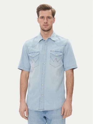 Obrázek produktu Wrangler džínová košile Western 112362742 Modrá Regular Fit