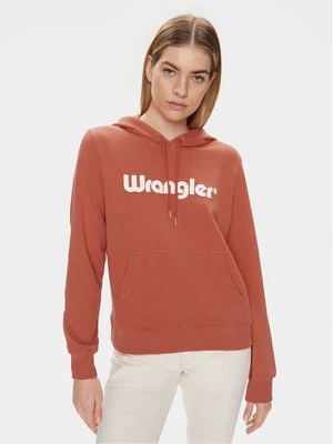 Obrázek produktu Wrangler Mikina 112350336 Oranžová Regular Fit