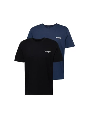 Obrázek produktu WRANGLER Tričko 'SIGN OFF'  marine modrá / černá