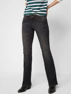 Obrázek produktu Wygodne dżinsy ze stretchem o kroju bootcut, mid waist bonprix