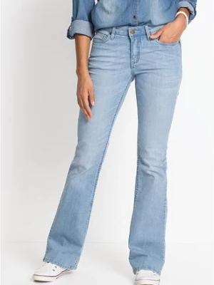 Obrázek produktu Wygodne dżinsy ze stretchem o kroju bootcut, mid waist bonprix