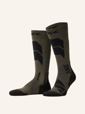 Obrázek produktu X-Socks Lyžařské Ponožky Ski Perform Merino S Příměsí Merino Vlny khaki / černá