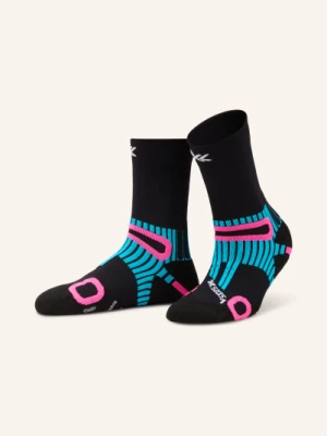 Obrázek produktu X-Socks Trekové Ponožky Hike Anatomix Crew černá / neonově růžová / neonově modrá