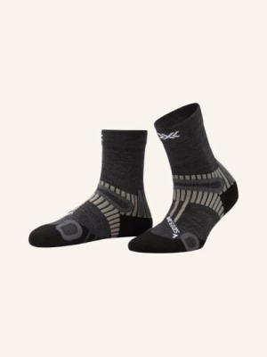 Obrázek produktu X-Socks Trekové Ponožky Hike Perform Merino Crew šedá / bílá / černá