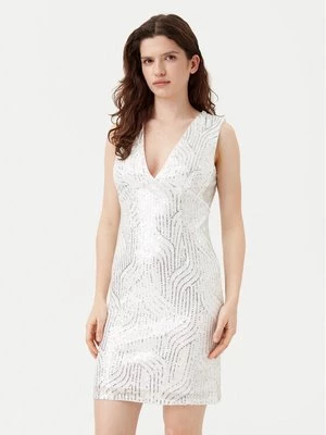 Obrázek produktu YAS Koktejlové šaty Olga 26036725 Stříbrná Regular Fit