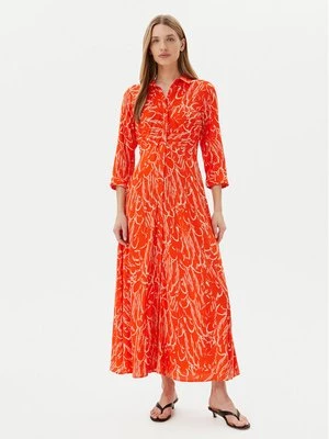 Obrázek produktu YAS Košilové šaty Savanna 26022663 Oranžová Loose Fit