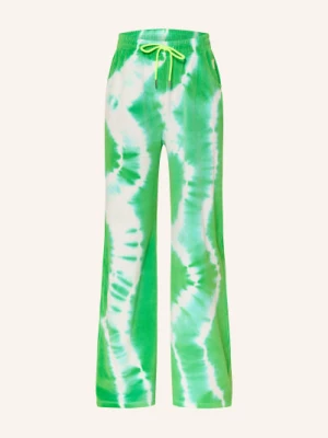 Obrázek produktu Yippie Hippie Nickové Kalhoty zelená / tmavě modrá / bílá