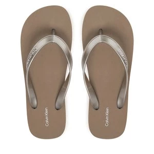 Obrázek produktu Žabky Calvin Klein Flatform Flip Flop Met Tpu HW0HW03120 Zlatá