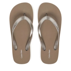 Obrázek produktu Žabky Calvin Klein Flatform Flip Flop Met Tpu HW0HW03120 Zlatá