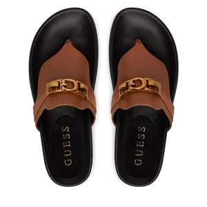 Obrázek produktu Žabky Guess FLJFRR LEA03 Světle hnědá