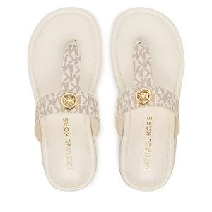 Obrázek produktu Žabky MICHAEL Michael Kors Koya Flip Flap 40R6KOFA2B Krémová