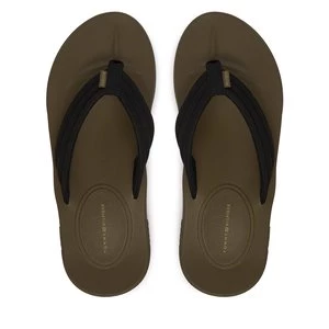 Obrázek produktu Žabky Tommy Hilfiger Molded Hilfiger Lth Beach Sandal FM0FM05802 Černá