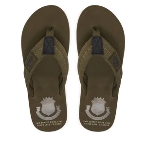 Obrázek produktu Žabky Tommy Hilfiger Patch Hilfiger Beach Sandal FM0FM05804 Zelená