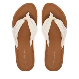 Obrázek produktu Žabky Tommy Hilfiger Th Ltr Footbed Summer Sandal FW0FW09194 Écru